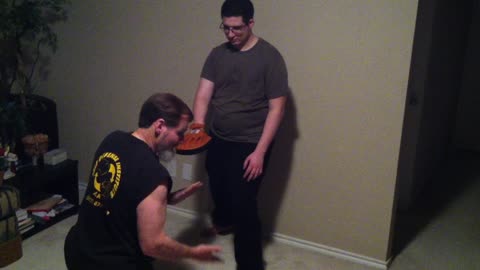 JKD Sifu Mike Goldberg Demonstrates An Uppercut Slap To The Groin