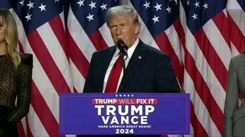 Mr. Trump Victory Speech