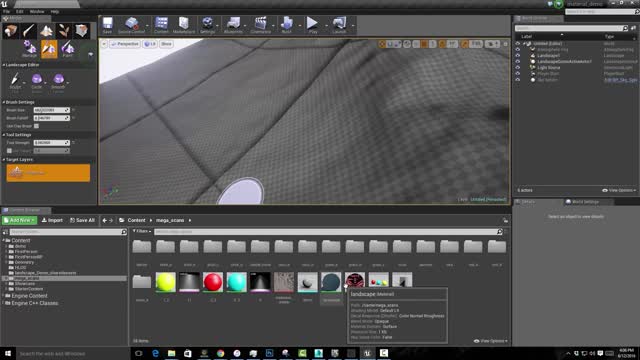 Part 3: UE4 - Introduction to Game Art - 53-LandScapePart.