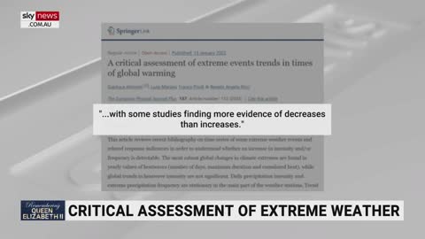 Report finds ‘no evidence’ of a climate emergency