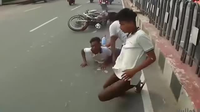 Dangerous accident 😱