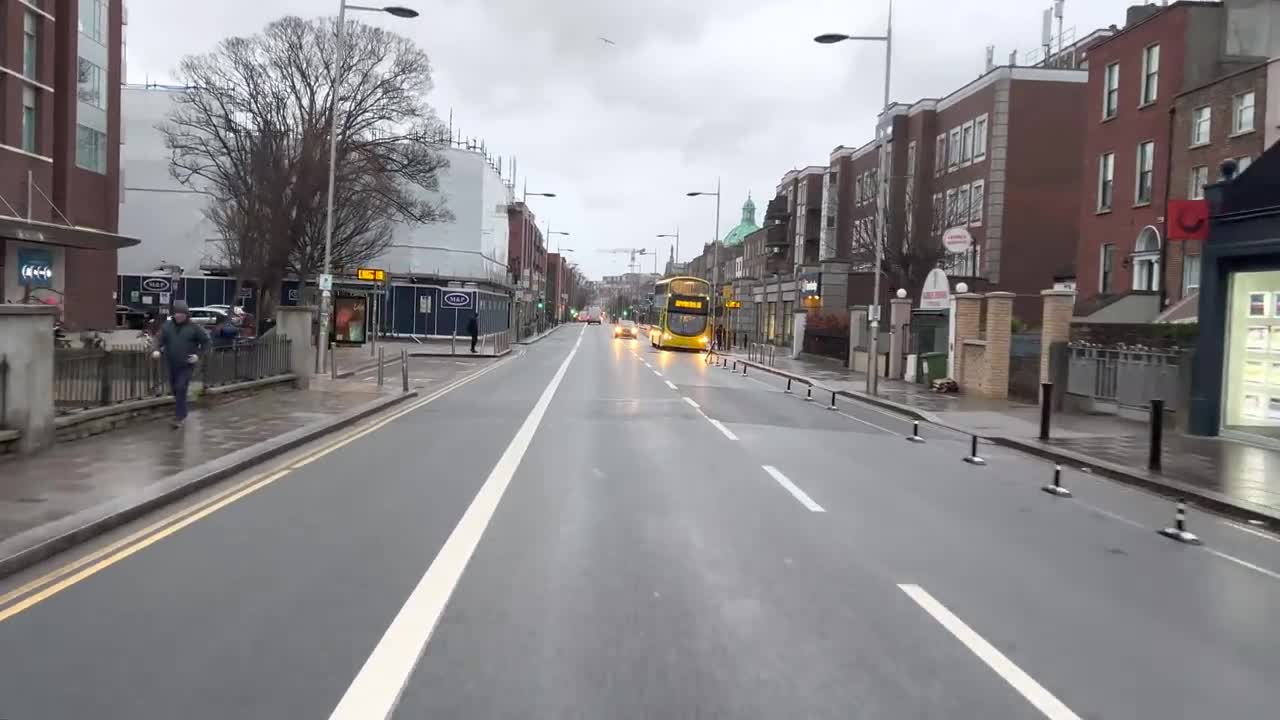 Driving Downtown - Misty Morning - South Dublin 4K(00h00m00s-00h02m31s)