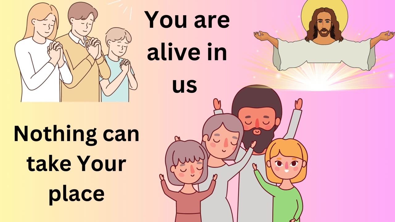 You are alive in us! 😍😇☝ #animatedvideo #hillsong #WordOfGod #worshipmusic