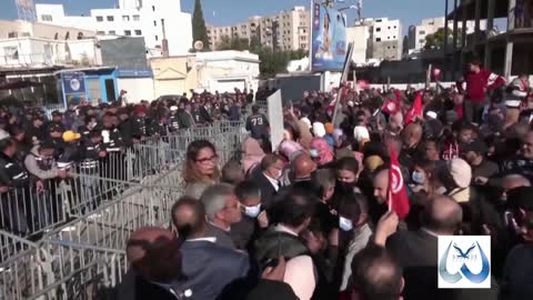 Tunisians Protest Against President Saied’s Power Grab