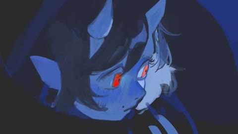 Draw Her Eyes With A Colored Pen