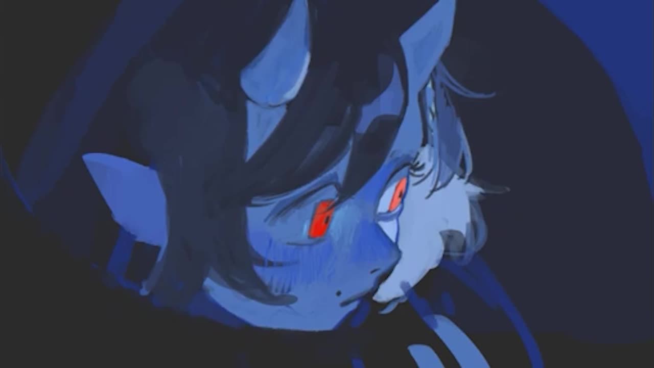 Draw Her Eyes With A Colored Pen