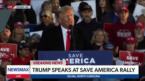President Donald J Trump delivers remarks at Trump Rally in Selma (Segments)