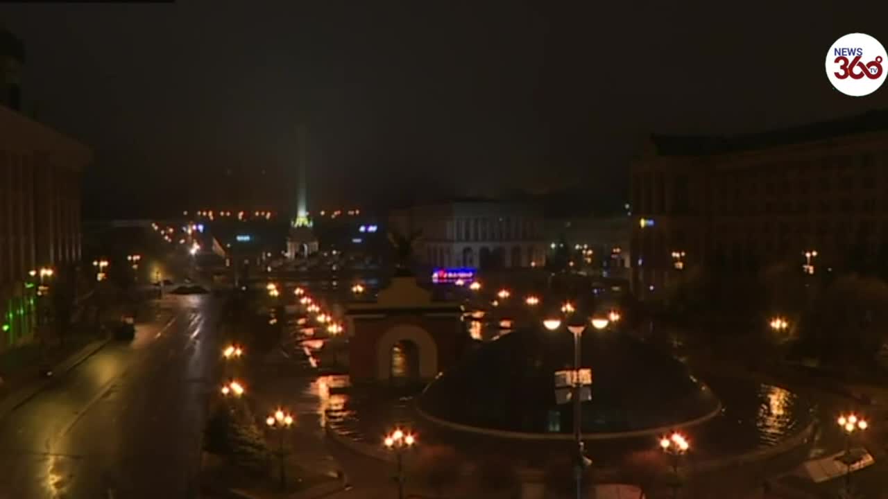 Air raid sirens in Kyiv after large explosions as Russia invades Ukraine