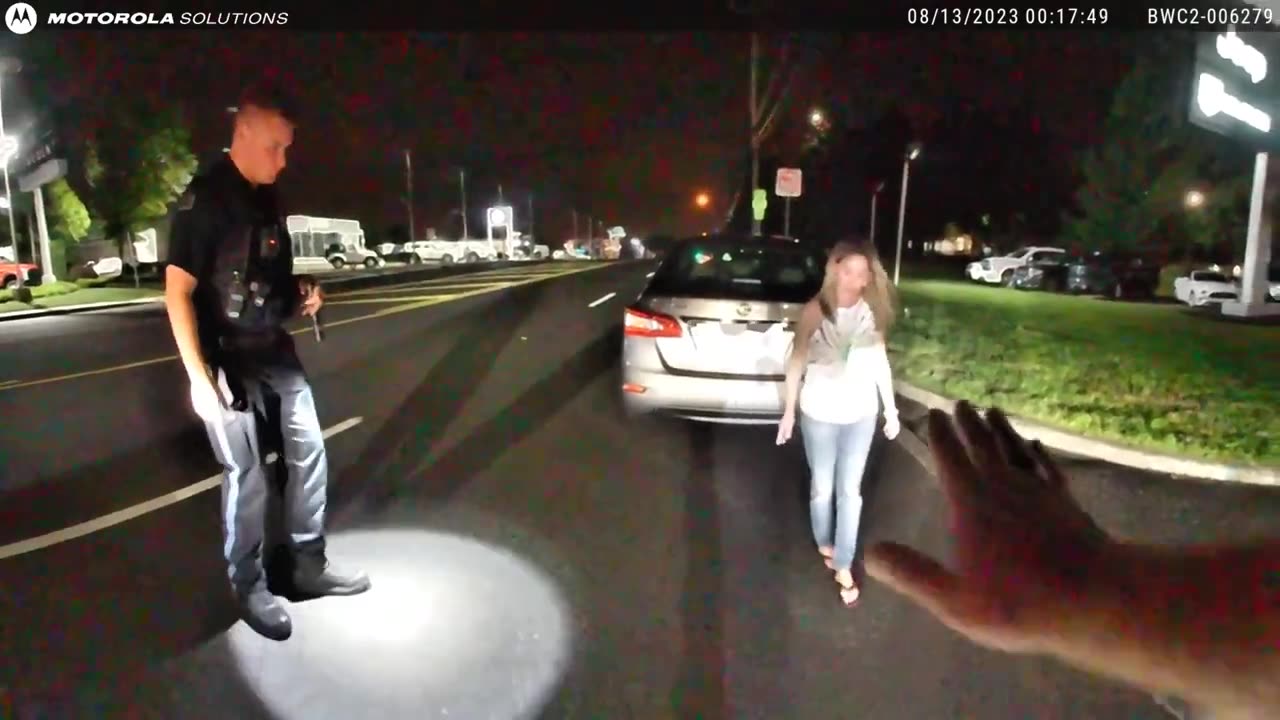 Stoned Woman Doesn't Realize She Fell Asleep at Light