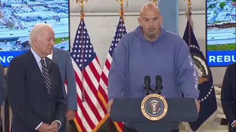 Fetterman: Infration Bill Delagidation For Infucture | We Present To You Today's Democratic Party
