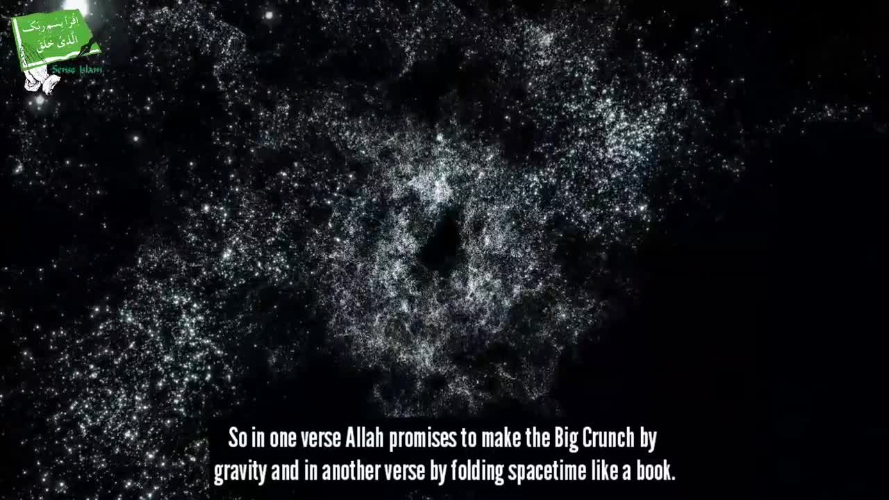 what NASA found in space is the same as written in the Quran?
