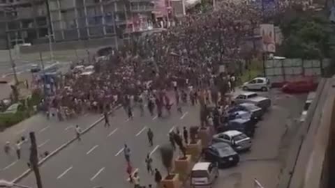 Powerful demonstration in Kenya
