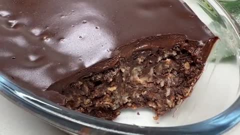 У вас есть овсянка, банан, какао? Вкусный домашний десерт, который я никогда не устану есть