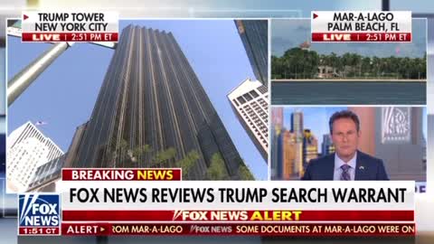 Fox News Reviews Trump Search Warrant.