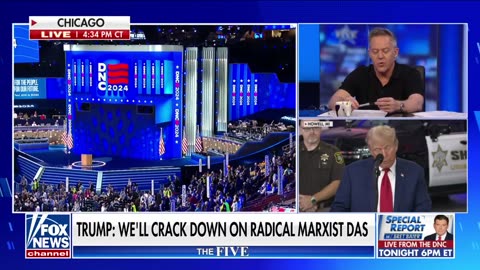 'The Five': Trump counters DNC with tough-on-crime speech