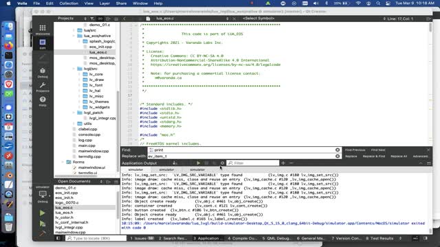 LUA EOS - Systema Operacional para Embarcados