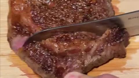 Lamb Steak ASMR