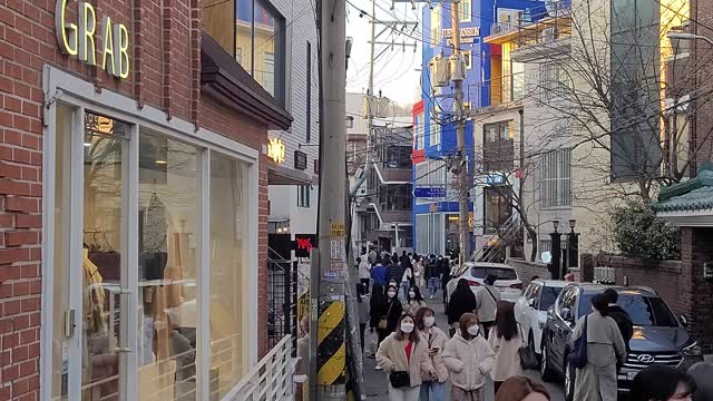 Korea's Yeonnam-dong Street Scenery in Covid 19