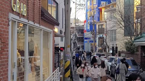 Korea's Yeonnam-dong Street Scenery in Covid 19