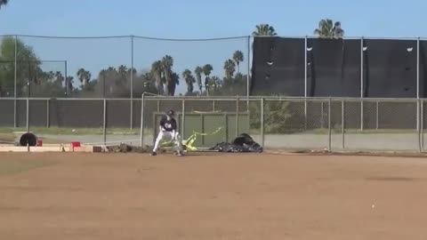 US Sports Baseball Featuring: 2024 Adam Salazar ⚾️ Lefty Hitter Shortstop