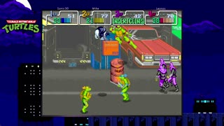 Teenage Mutant Ninja Turtles Online Multiplayer Playthrough (Switch)