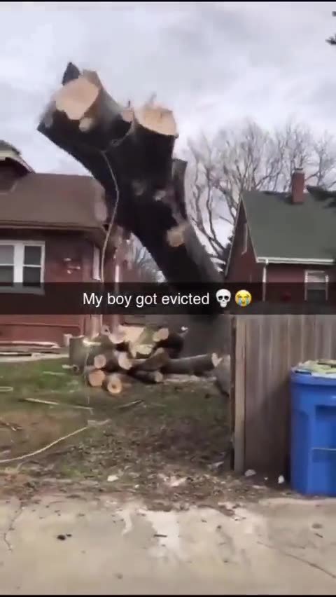 Bro really got evicted