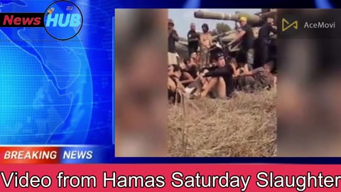 Disturbing Image! State of Israel Official Twitter Releases video of Hamas Saturday Slaughter