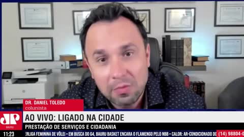 Desarmamento nos Estados Unidos está funcionando Entrevista Daniel Toledo Jovem Pan News Bauru