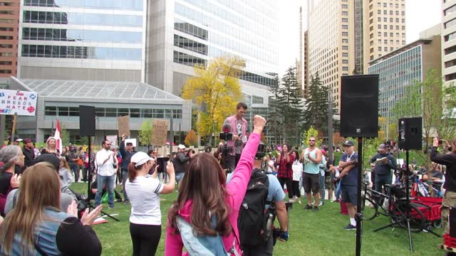 Calgary anti Vax Pass 2021-09-25