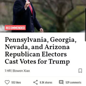 Praying Trump will be reelected