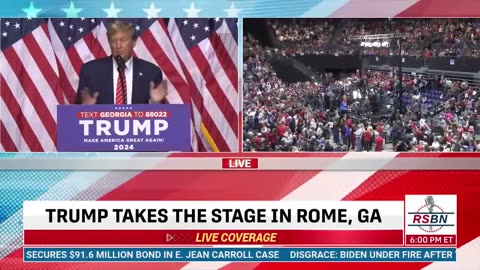 President Trump Rome Georgia Rally