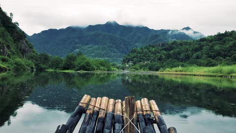 River | Mountains | Rain | Nature