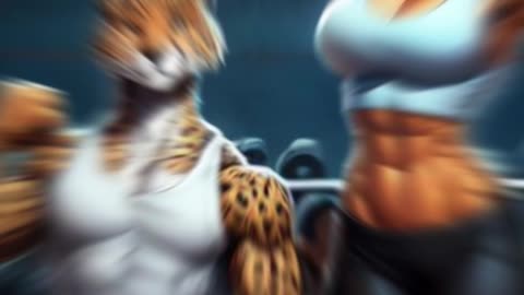 Animal Fitness Couple🐾💪🏼 Choose your Favorite ?
