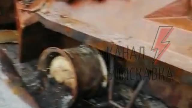 Russian military base destroyed with HIMARS.