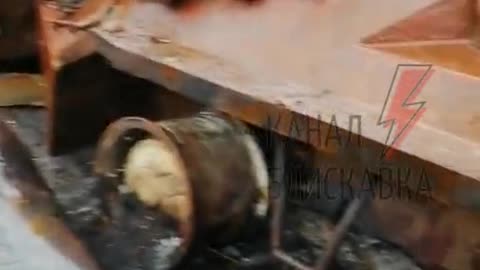 Russian military base destroyed with HIMARS.