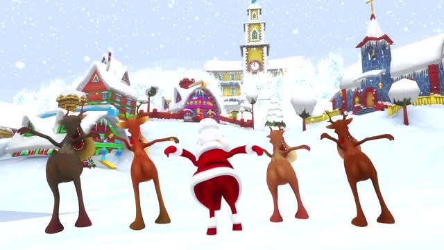 Santa Plays Guitar