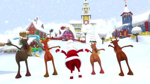 Santa Plays Guitar