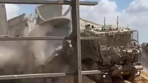 Israel Armored Bulldozers in Gaza and the West bank.