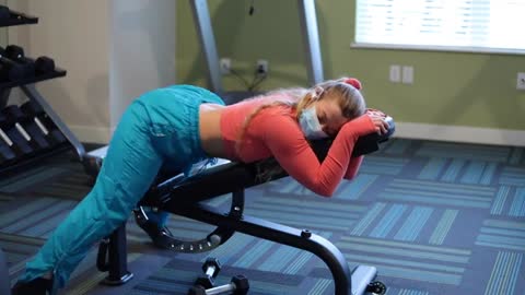 WEEKLY WORKOUT SCHEDULE in an apartment gym | Monday-Friday