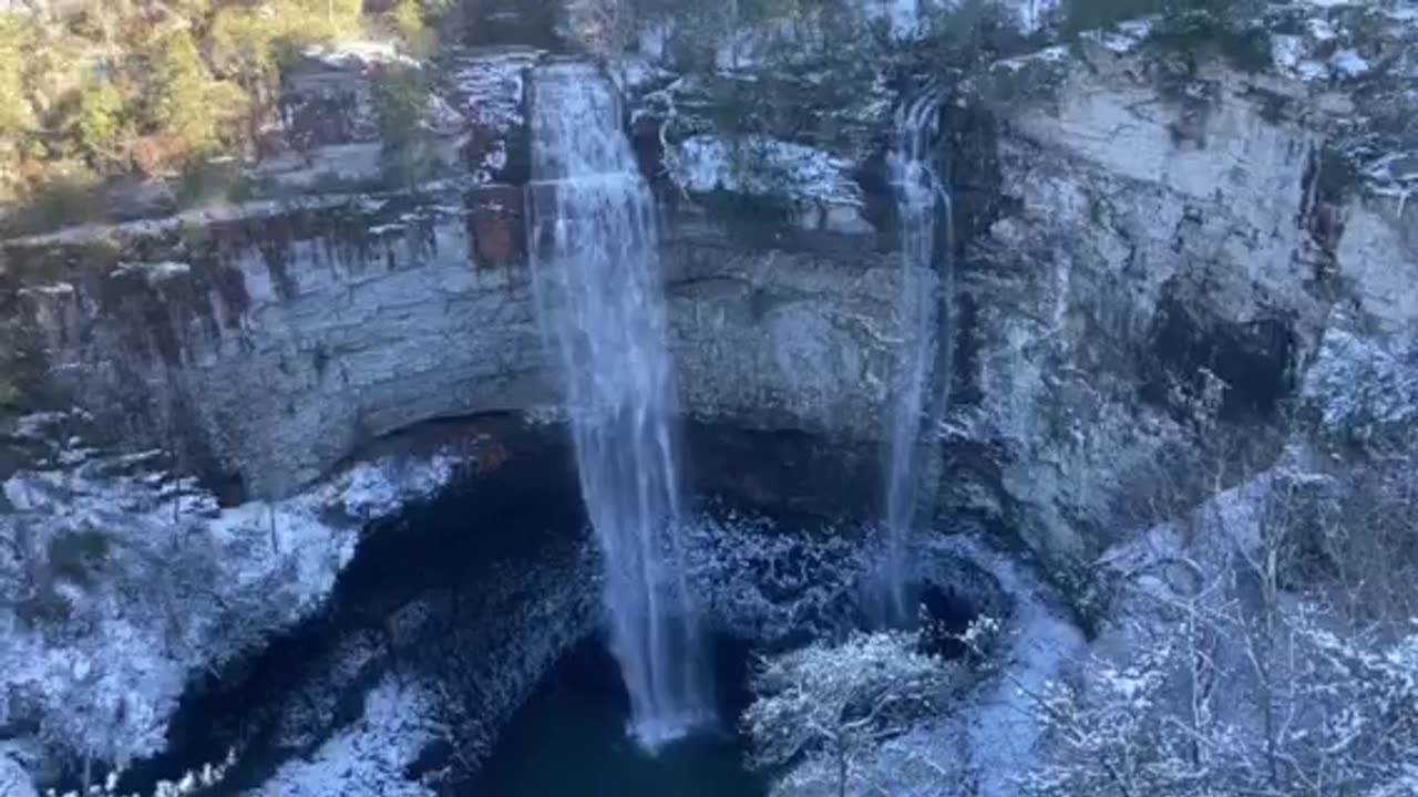 Fall Creek Falls in Winter