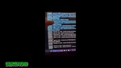 Geoengineering Patents