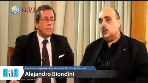 56 8910 N° 56 Alejandro Biondini; 'Estamos en manos de una banda de delincuentes
