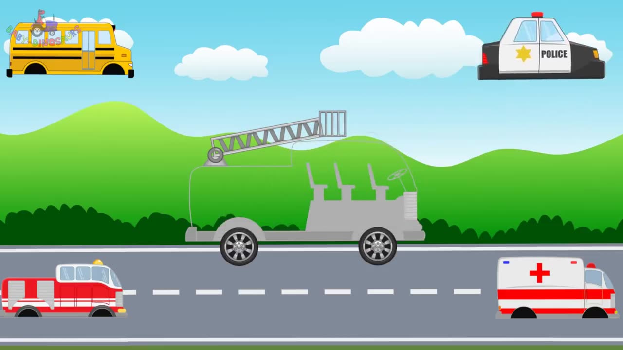Cartoon with JCB