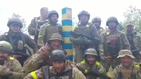 Ukrainian Troops Reach the Border Near Kharkiv