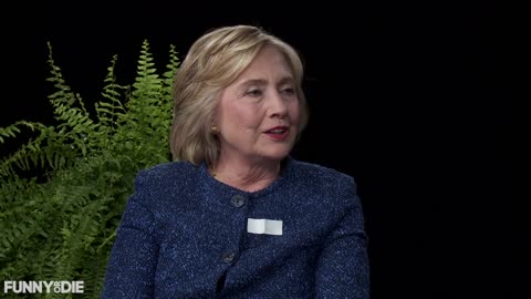 HilLIARy Clinton Between Two Ferns