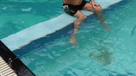 Me swimming funny lol