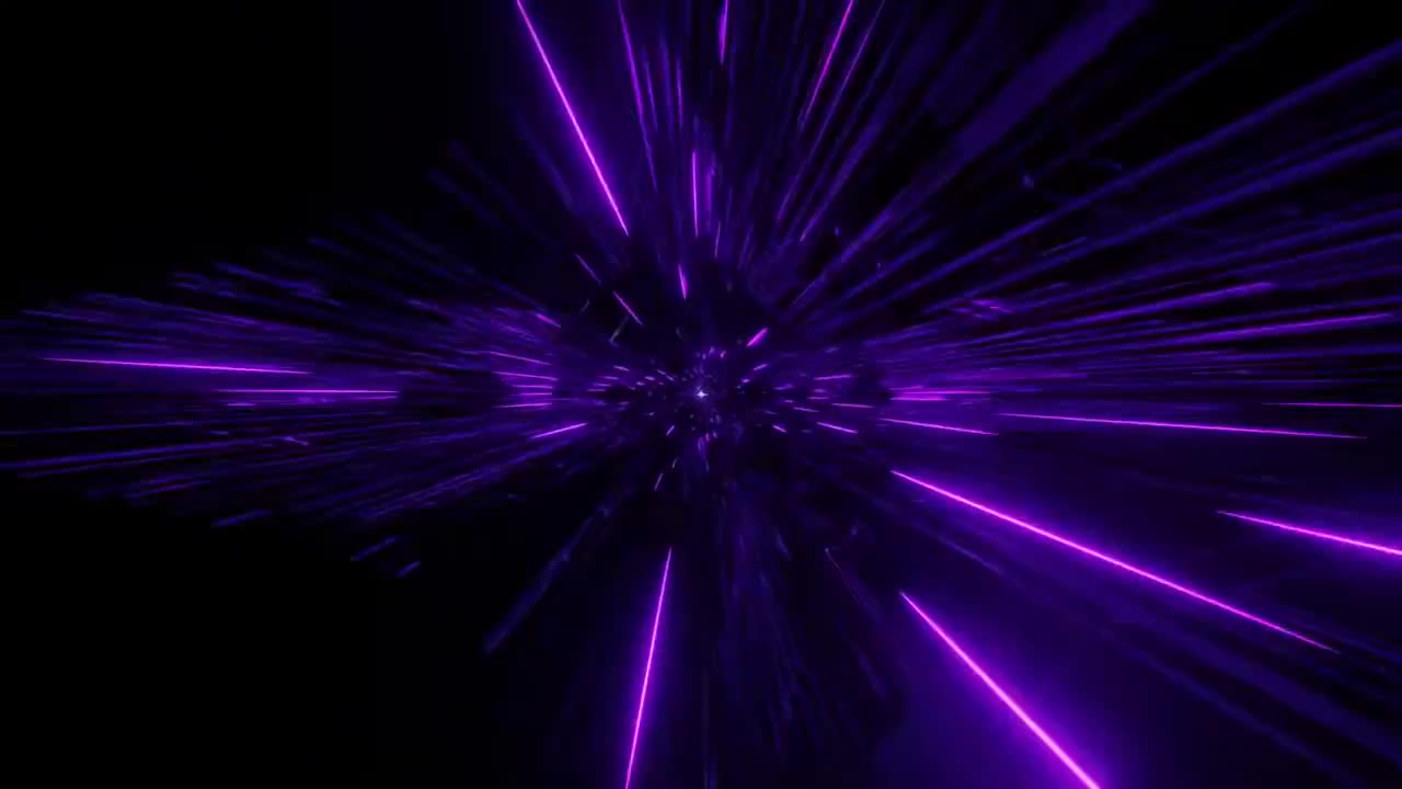 Fast Moving Laser Lights - Motion Graphics Animated Background