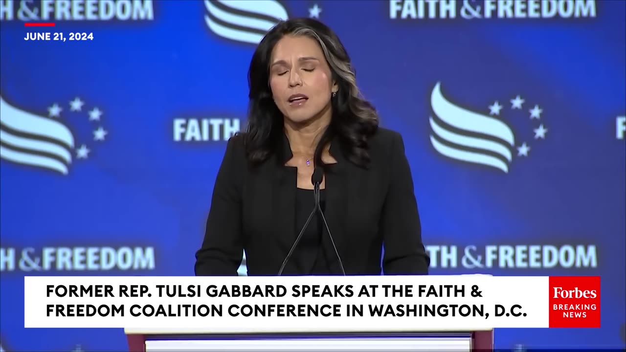 Tulsi Gabbard- 'We Will No Longer Recognize' The U.S. If Biden Wins In 2024