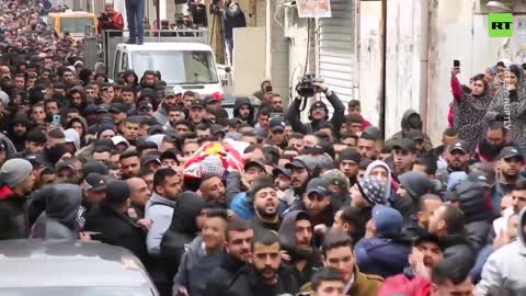 Clashes erupt after funeral of Palestinians shot dead by Israelis RT