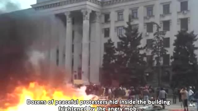 Odessa massacre, 2 May 2014, an other false flag by the Nazis